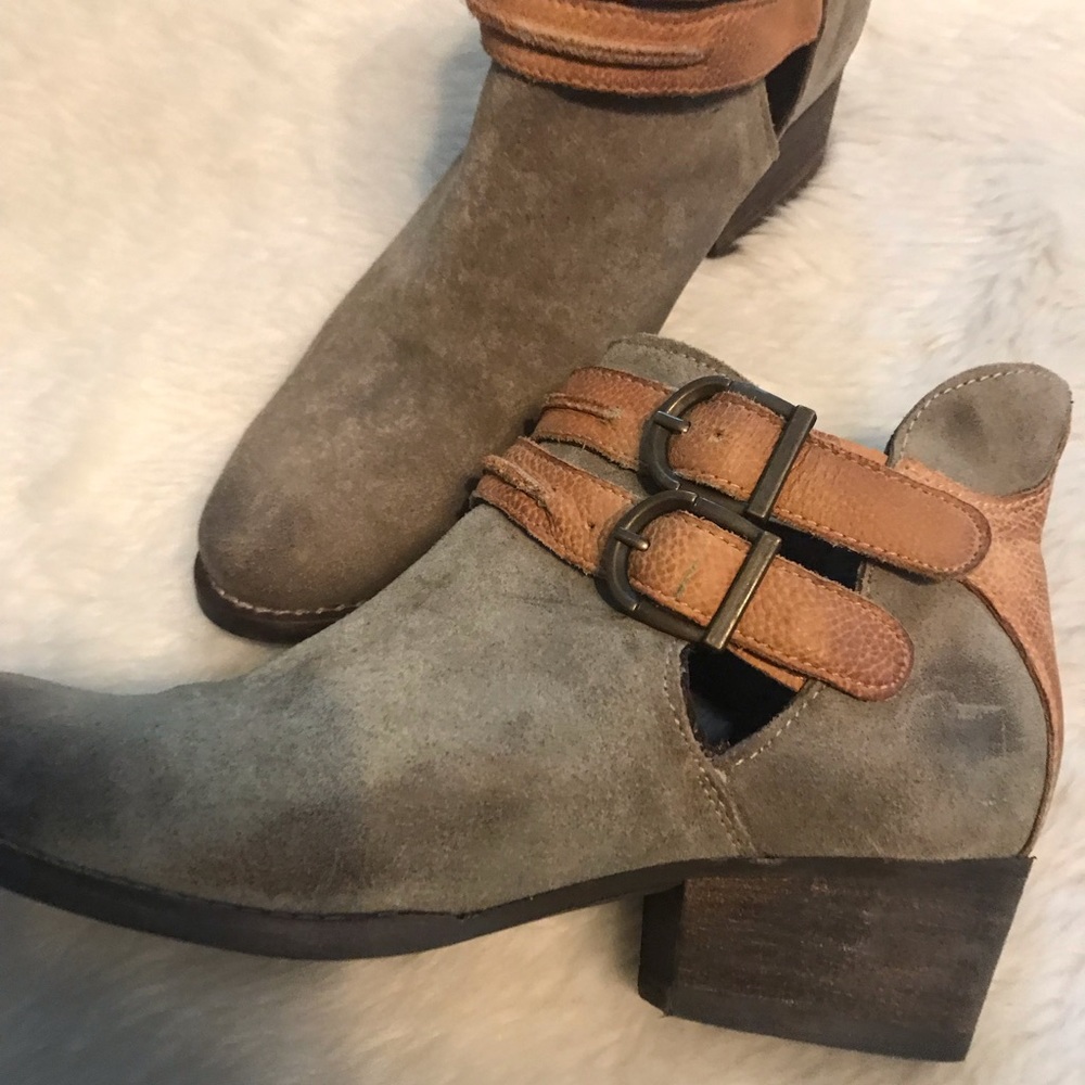 Rebels Suede Booties - image 1